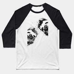 Sloth peeking Baseball T-Shirt